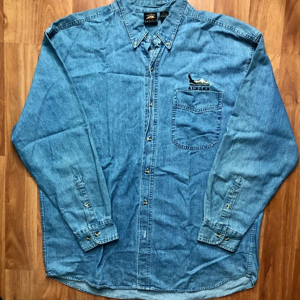 Very nice vintage
Denim flannel